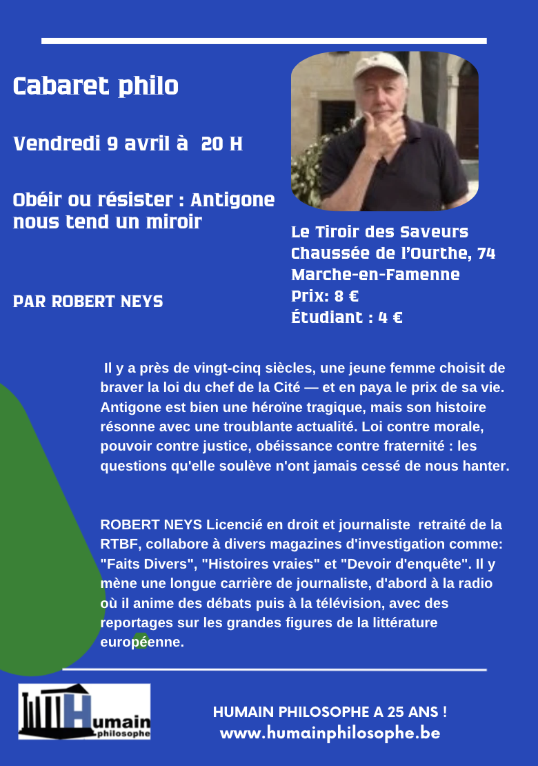 image activité Obéir ou résister : Antigone nous tend un miroir